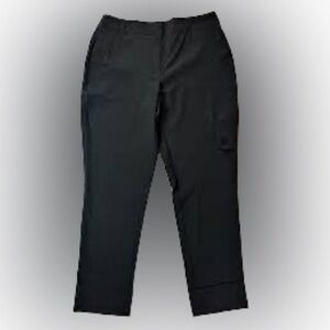 NWT Chico’s Black Lightweight Cargo Pants, Size L*
